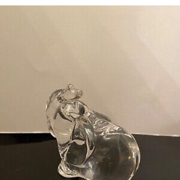 Lenox Fine-lead Crystal Good Luck Elephant Figurine Paperweight - Picture 3 of 4